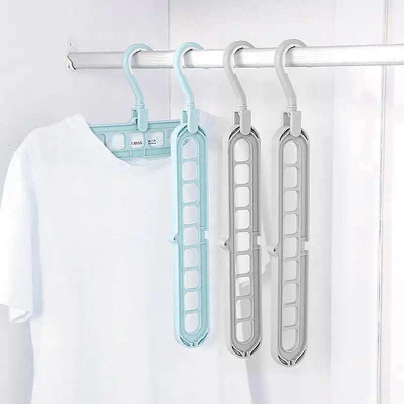 Magic Multi-Port Support Hangers for Clothes Drying Rack