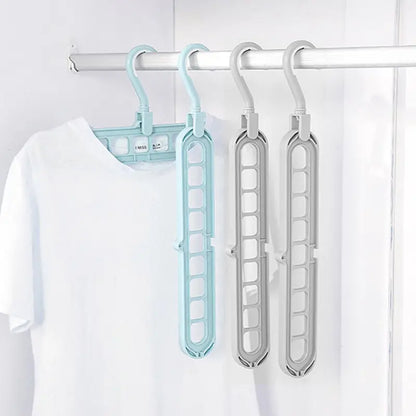 Magic Multi-Port Support Hangers for Clothes Drying Rack