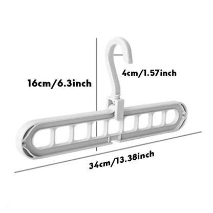 Magic Multi-Port Support Hangers for Clothes Drying Rack