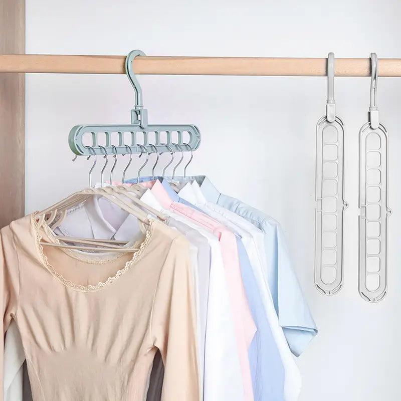 Magic Multi-Port Support Hangers for Clothes Drying Rack